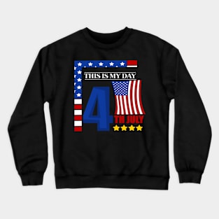 America Shirt 4th of July Patriotic T-shirt holiday Crewneck Sweatshirt